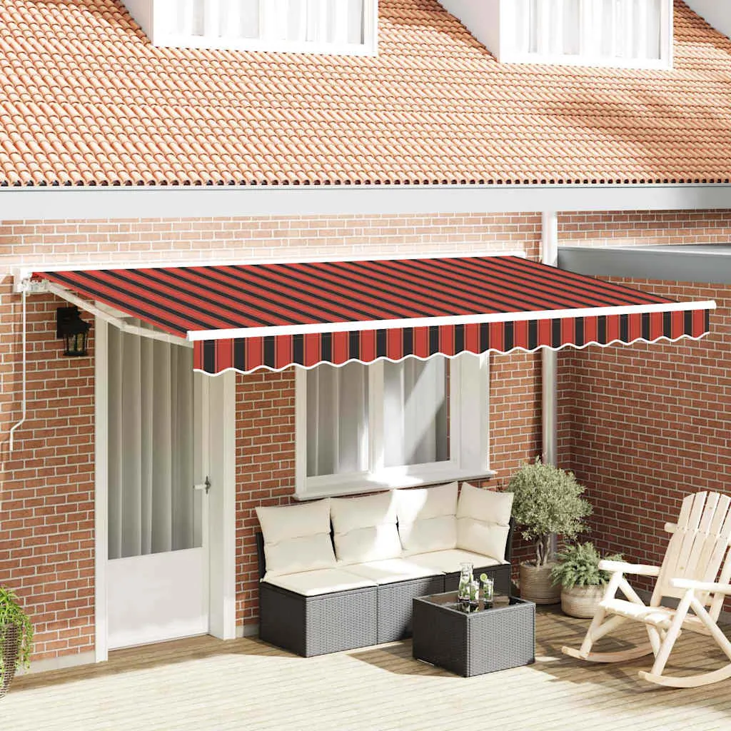 vidaXL Okvir tende Narančasta i Crna 350 x 200 cm - Venlo