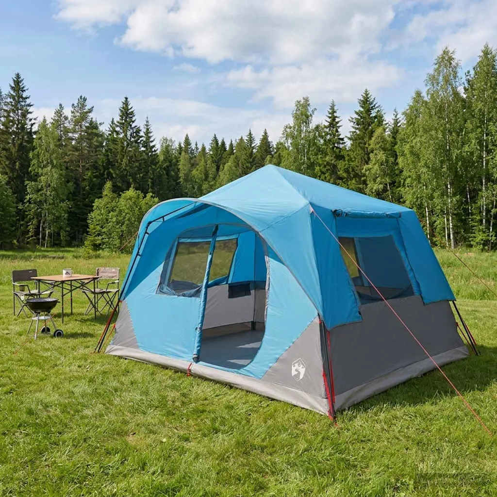 vidaxl instant šator plava 365 x 380 x 200 cm poliester i čelik - slika 1
