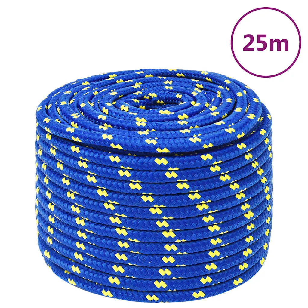 vidaxl brodski konop plavi 12 mm 25 m od polipropilena - slika 1