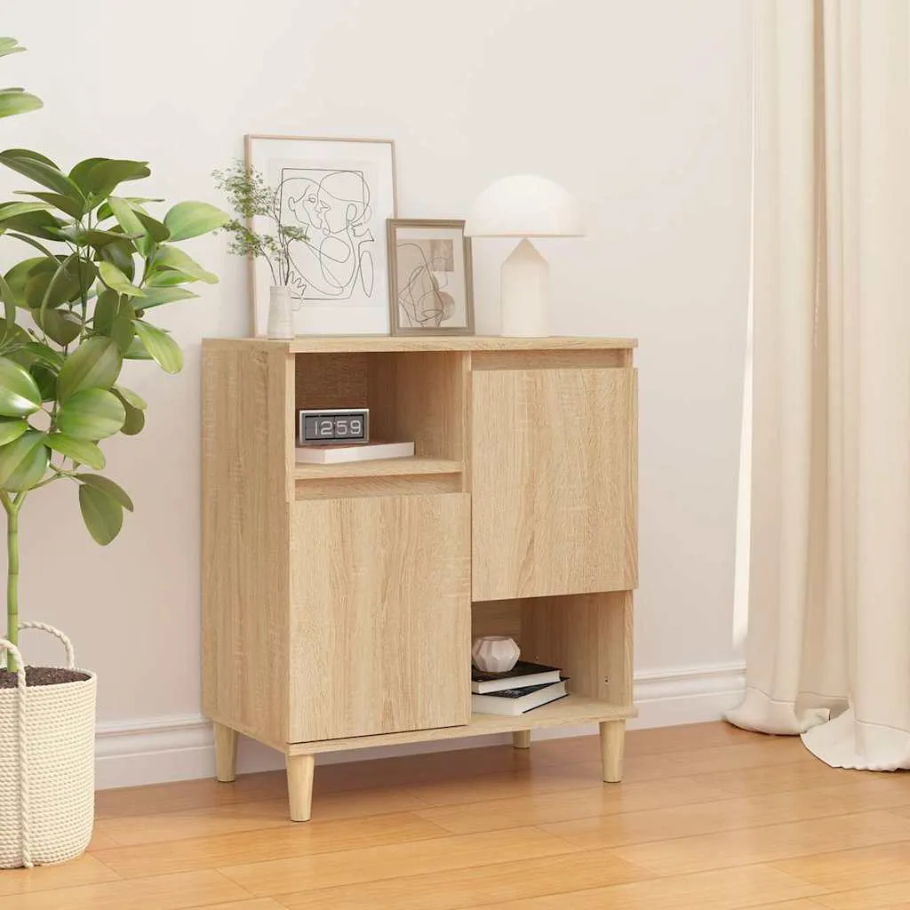 vidaXL Komoda boja hrasta sonome 60 x 35 x 70 cm od konstruiranog drva - Venlo