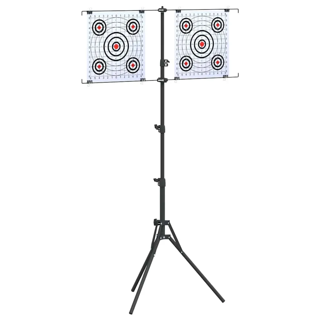 vidaxl stalak za metu crna i bijela 82,5 x 51 x 150 cm metal - slika 1