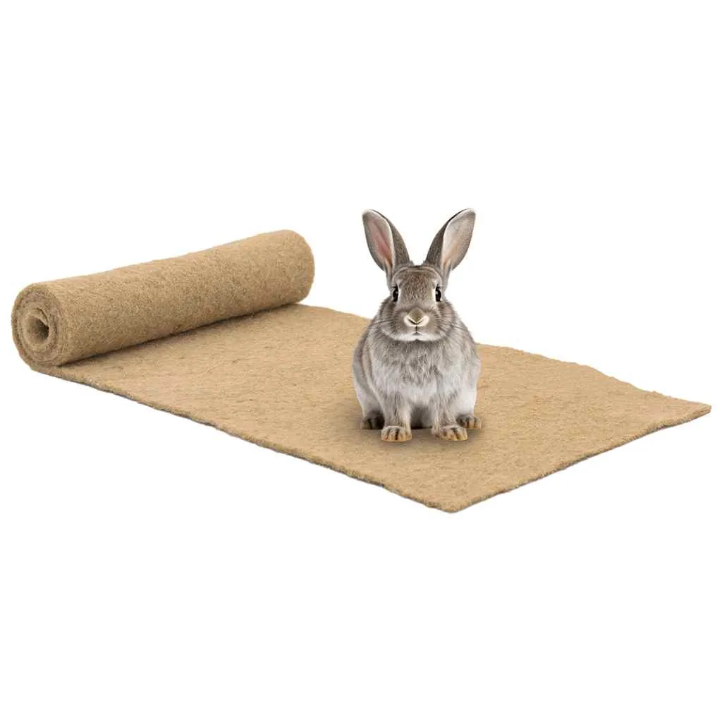 vidaxl podloga od jute za glodavce 0,5x1 m 5 mm - slika 1