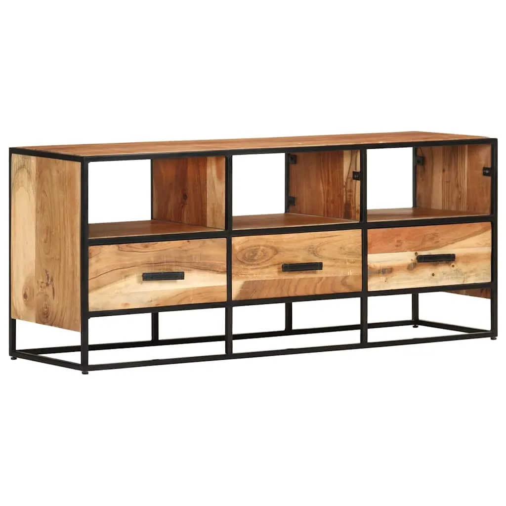 vidaXL TV ormarić 110 x 30 x 45 cm od masivnog drva bagrema - Venlo