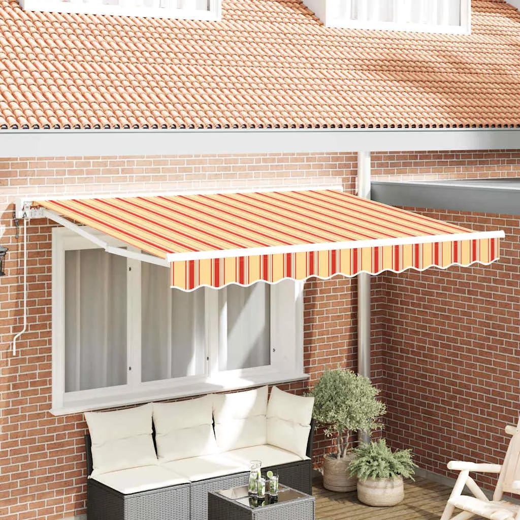 vidaXL Okvir tende Šareni 350 x 200 cm Poliester s PU premazom - Venlo