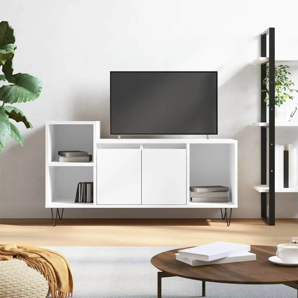 vidaXL TV ormarić bijeli 100 x 35 x 55 cm od konstruiranog drva - Venlo