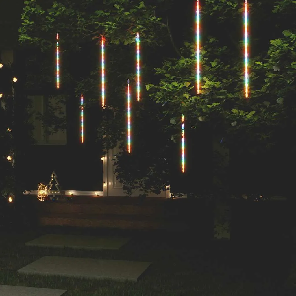 vidaXL Meteorska svjetla 8 kom 50 cm šarena 288 LED žarulja - Venlo