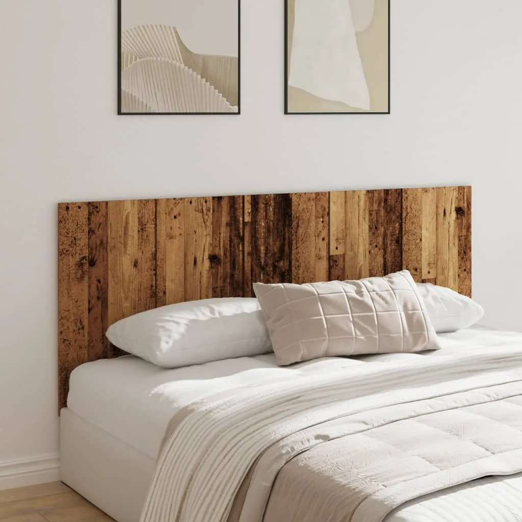 vidaxl uzglavlje kreveta staro drvo 200x1,5x80 cm konstruirano drvo - slika 1