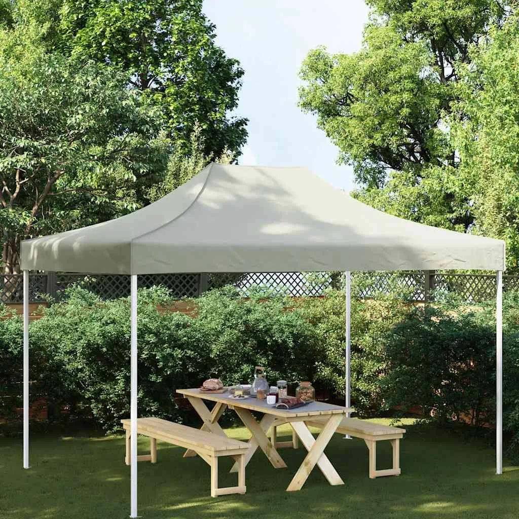 vidaXL Krov za šator za zabave 4 x 3 m krem 270 g/m² - Venlo