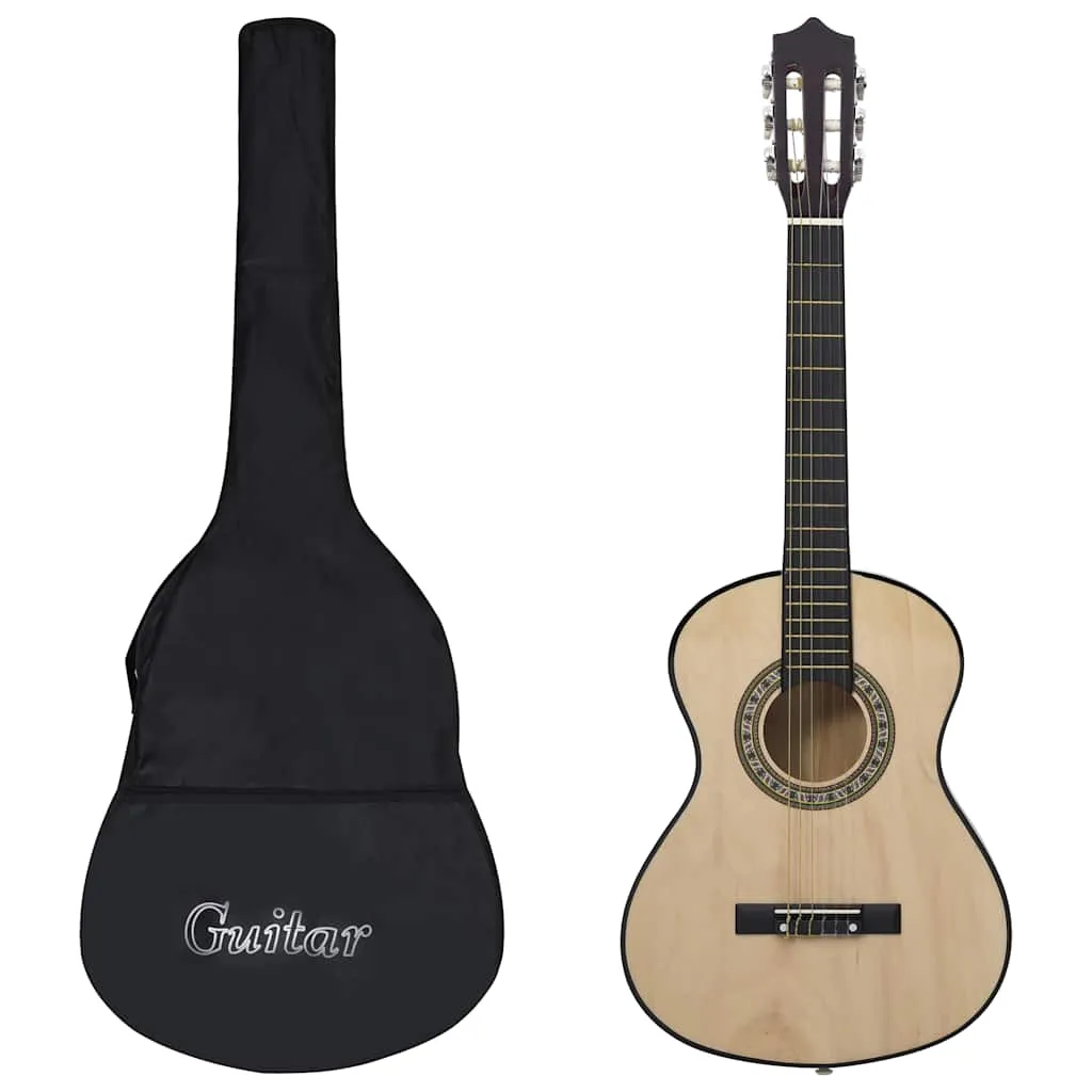 vidaxl klasična gitara za početnike i djecu s torbom 1/2 34 " - slika 1