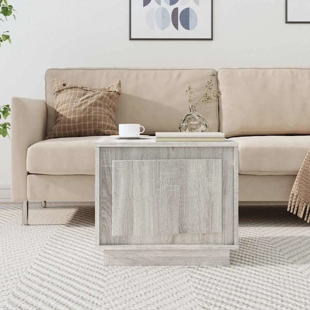 vidaXL Stolić za kavu boja hrasta 51x50x44 cm konstruirano drvo - Venlo