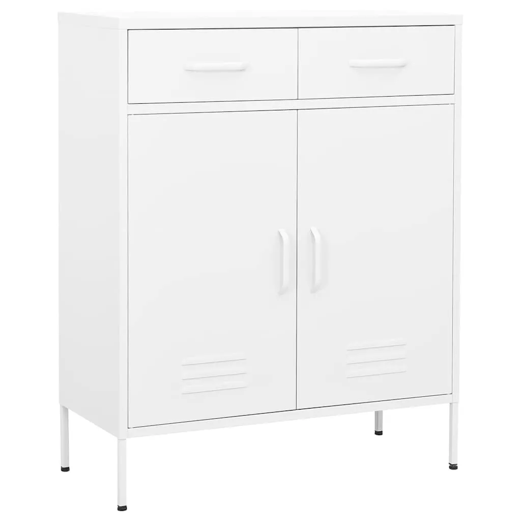 vidaXL Ormarić za pohranu bijeli 80 x 35 x 101,5 cm čelični - Venlo
