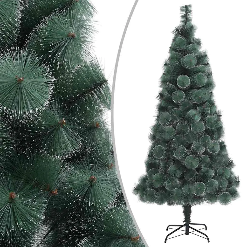 vidaXL Umjetno božićno drvce sa stalkom zeleno 120 cm PET - Venlo