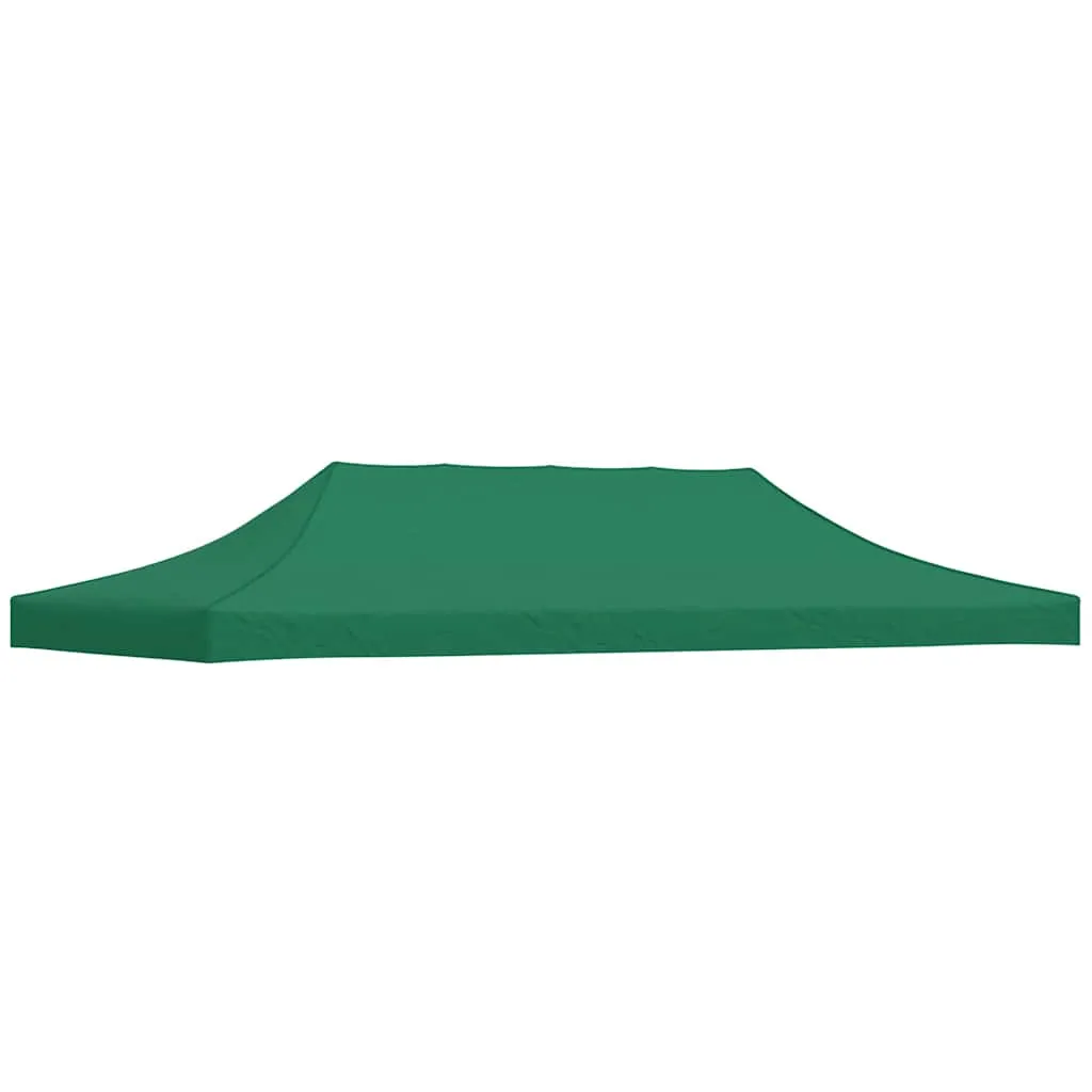 vidaXL Krov za šator za zabave 6 x 3 m zeleni 270 g/m² - Venlo