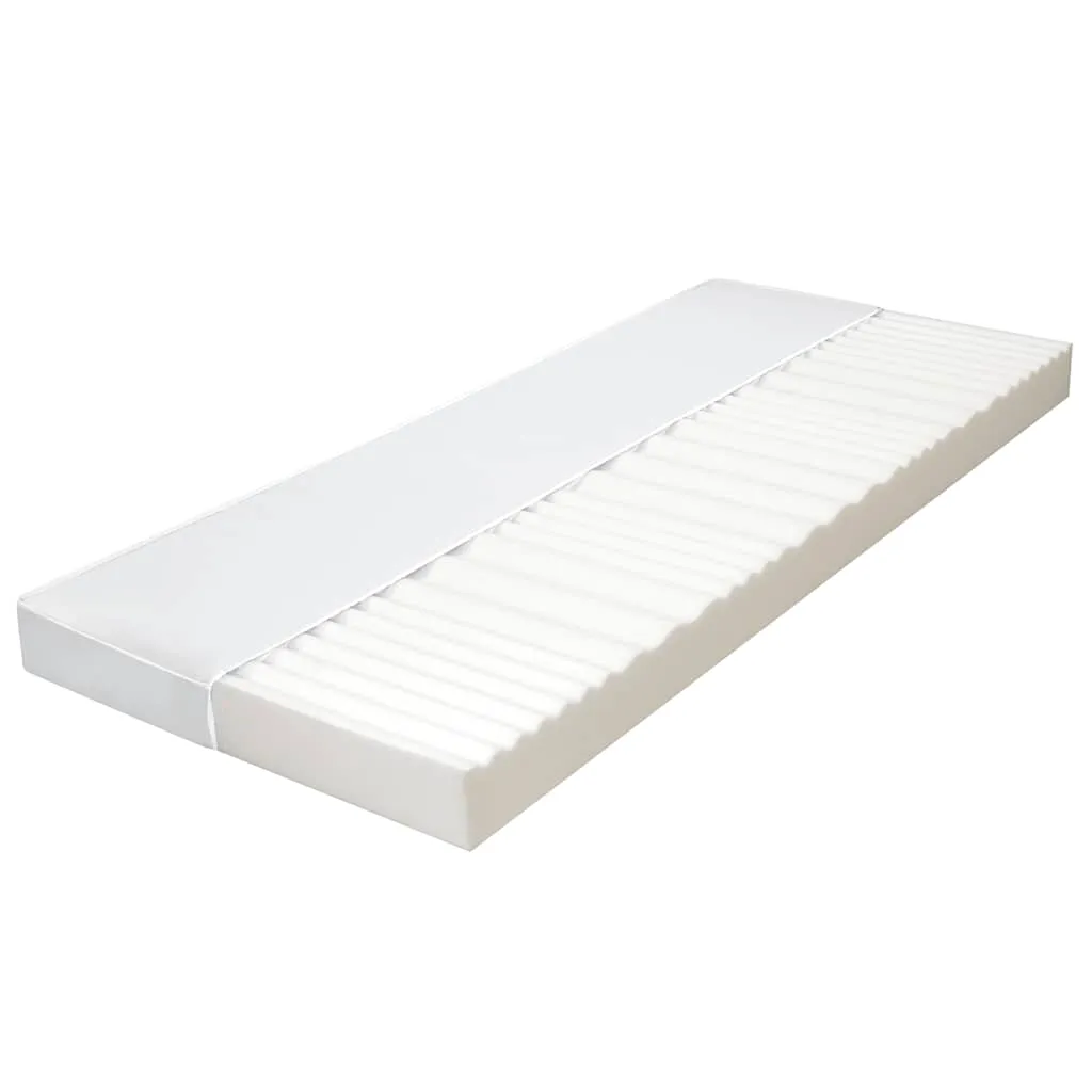 vidaXL Madrac sa 7 zona 180 x 200 cm od PU pjene 10 cm H2 H3 - Venlo