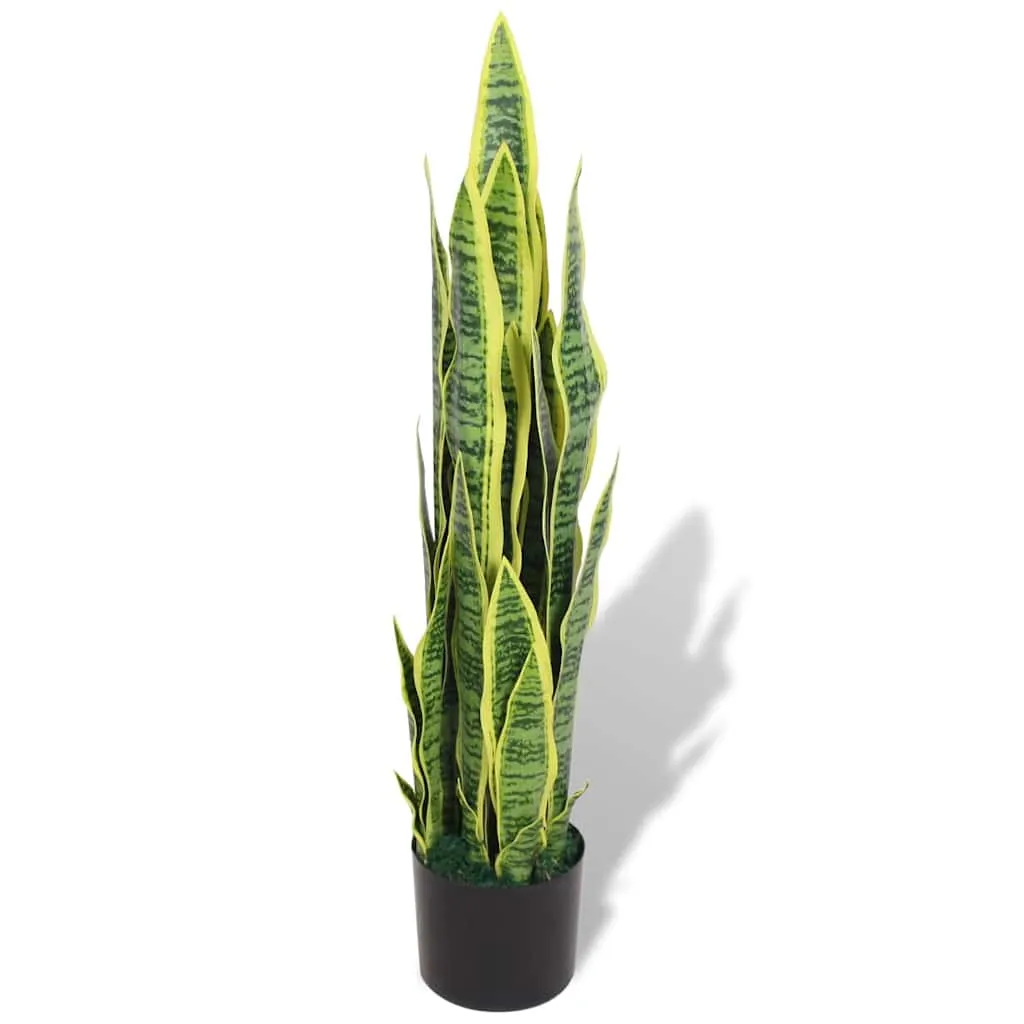 vidaXL Umjetna biljka sanseverija s posudom 90 cm zelena - Venlo