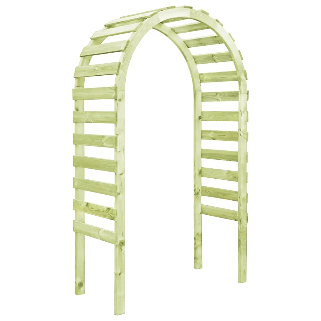 vidaXL Vrtna pergola 130 x 60 x 230 cm od impregnirane borovine - Venlo