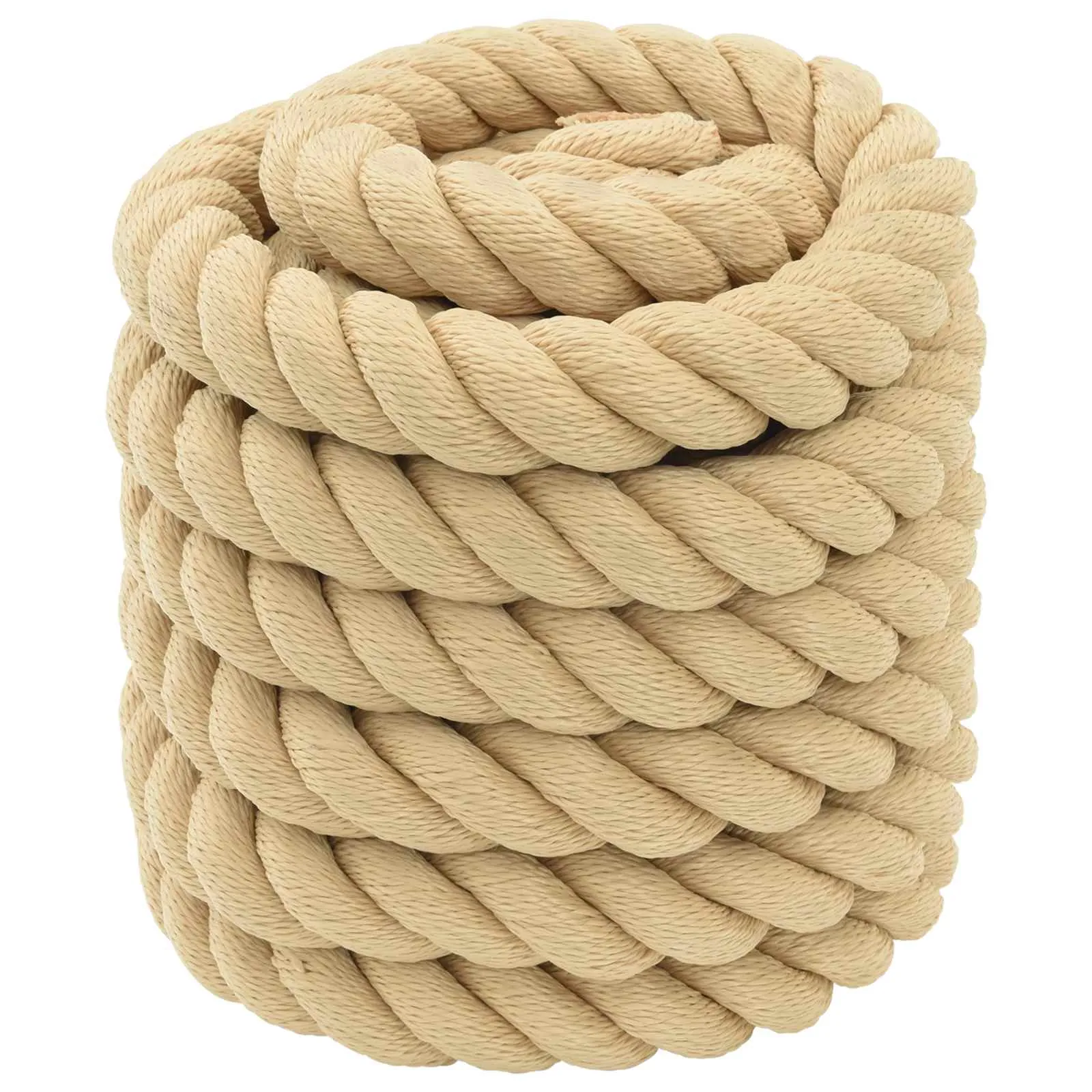 vidaxl konopac za čamce 4 mm 25 m prirodna - slika 1