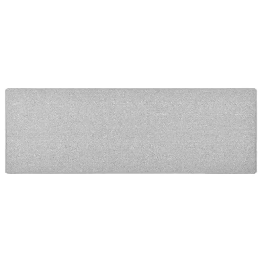 vidaXL Dugi tepih svjetlosivi 50 x 150 cm - Venlo
