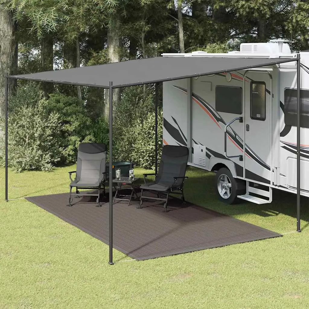 vidaXL Tepih za šator 250 x 400 cm antracit - Venlo