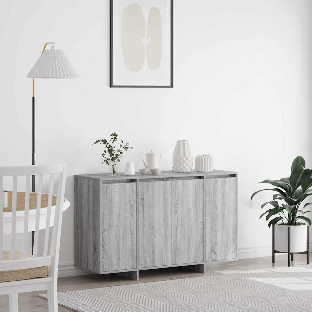 vidaXL Kreveta Siva Sonoma 120 x 41 x 75 cm Konstruirano drvo - Venlo