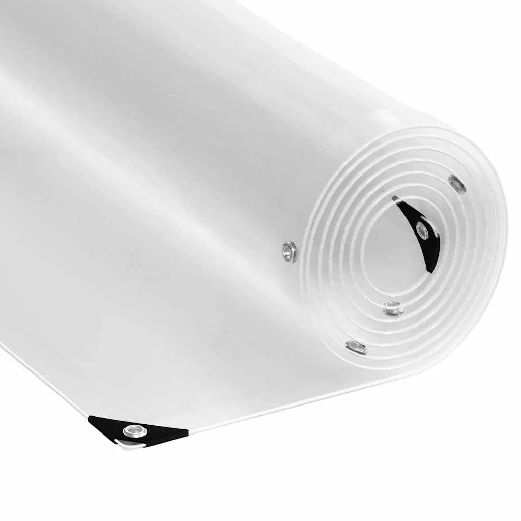 vidaxl pokrivač za biljke s ušicama 2x5 m pvc - slika 1