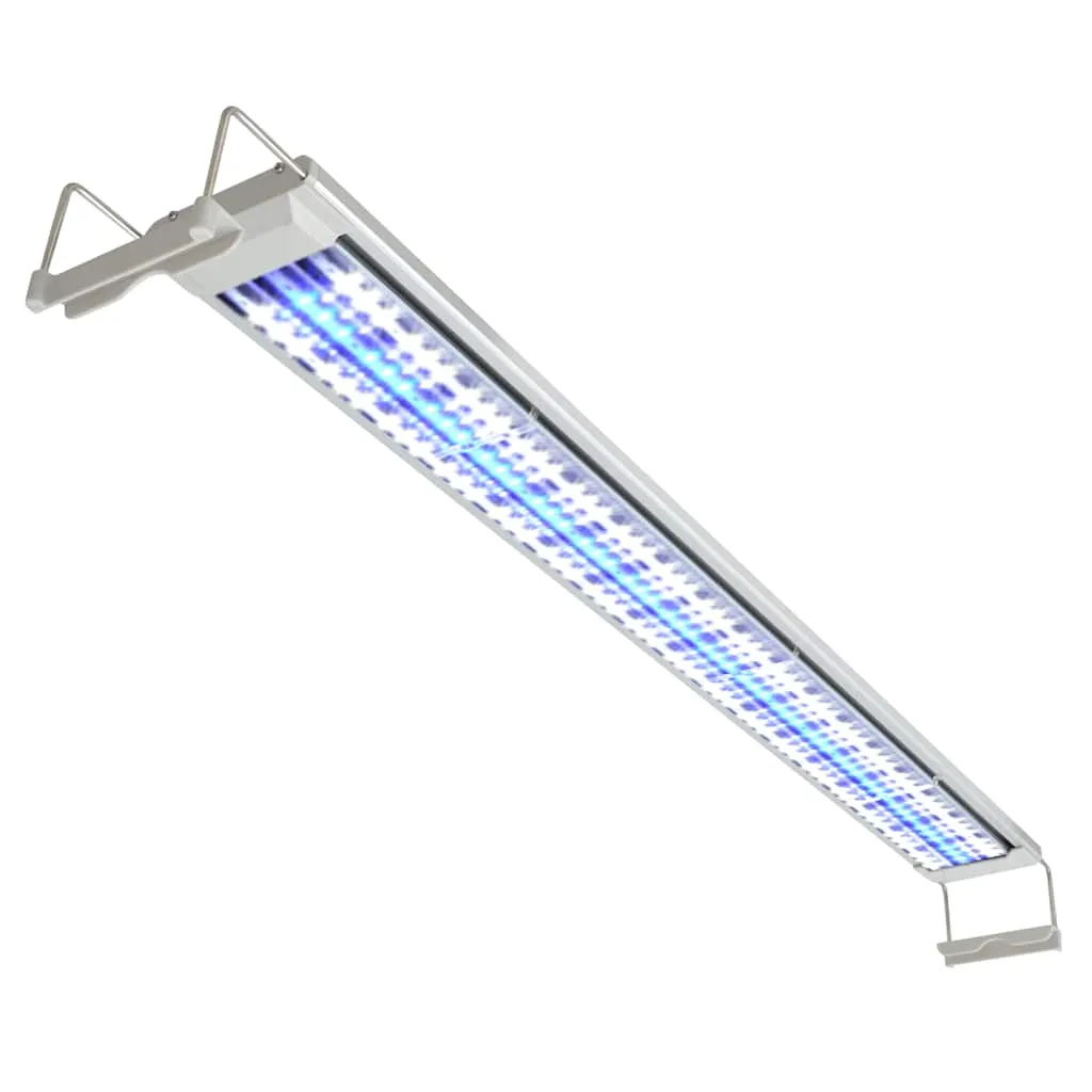 vidaxl led svjetiljka za akvarij 120 - 130 cm aluminijska ip67 - slika 1