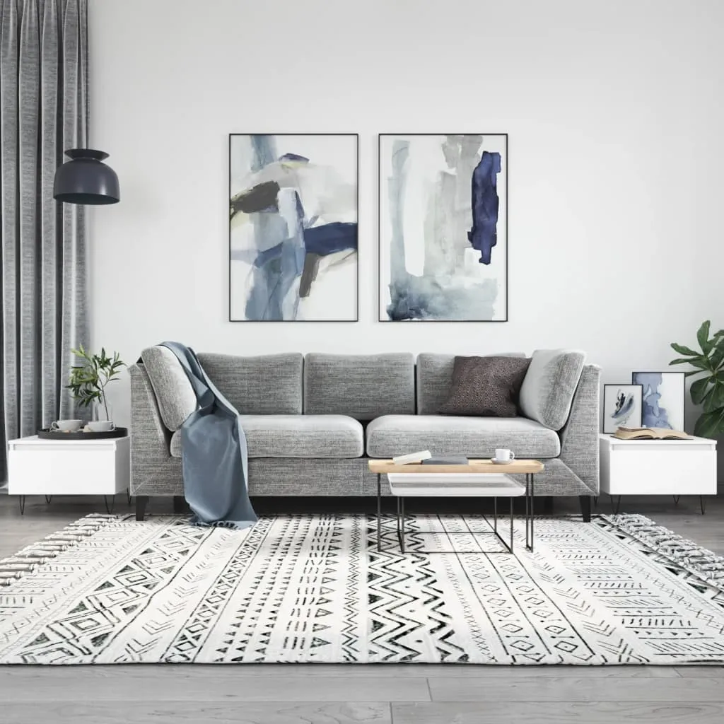vidaXL Stolići za kavu 2 kom bijeli 50 x 46 x 35 cm konstruirano drvo - Venlo