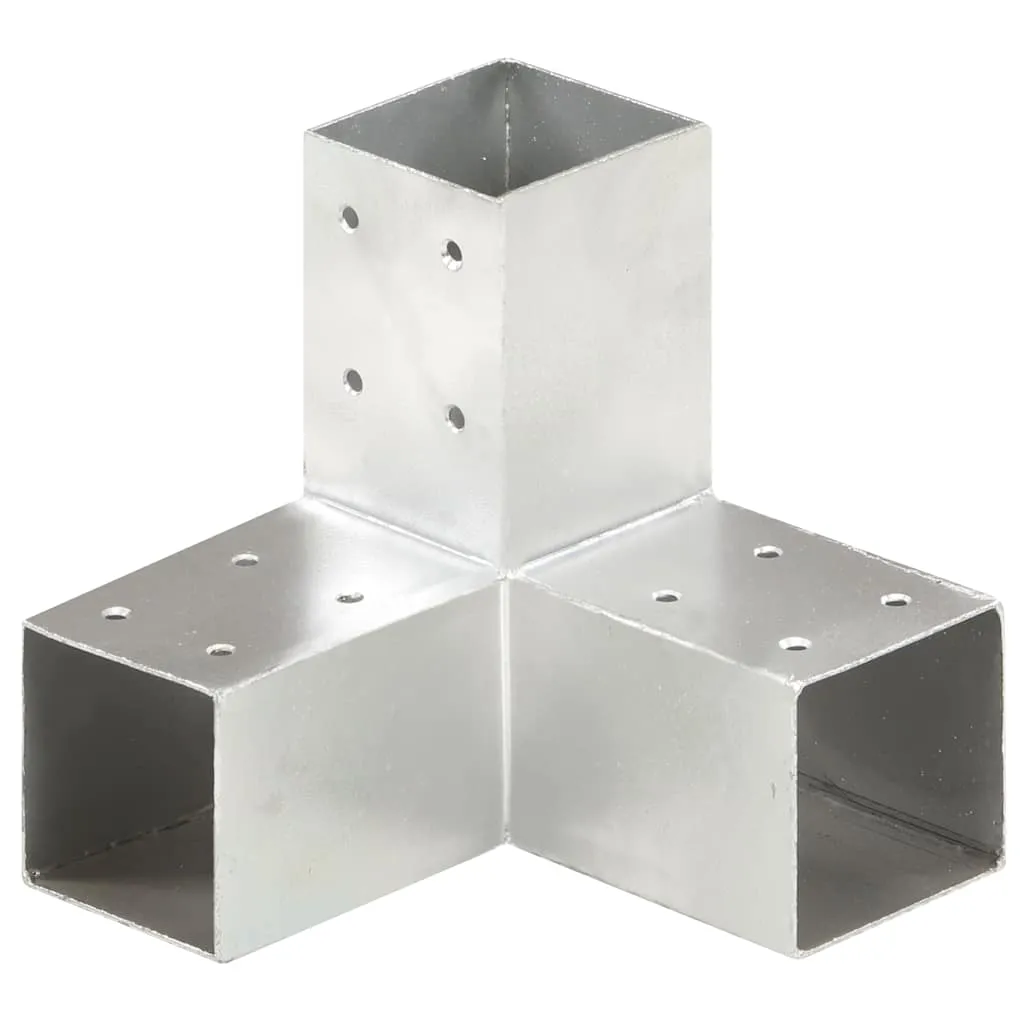 vidaXL Spojnik za stupove u Y-obliku od pocinčanog metala 71 x 71 mm - Venlo