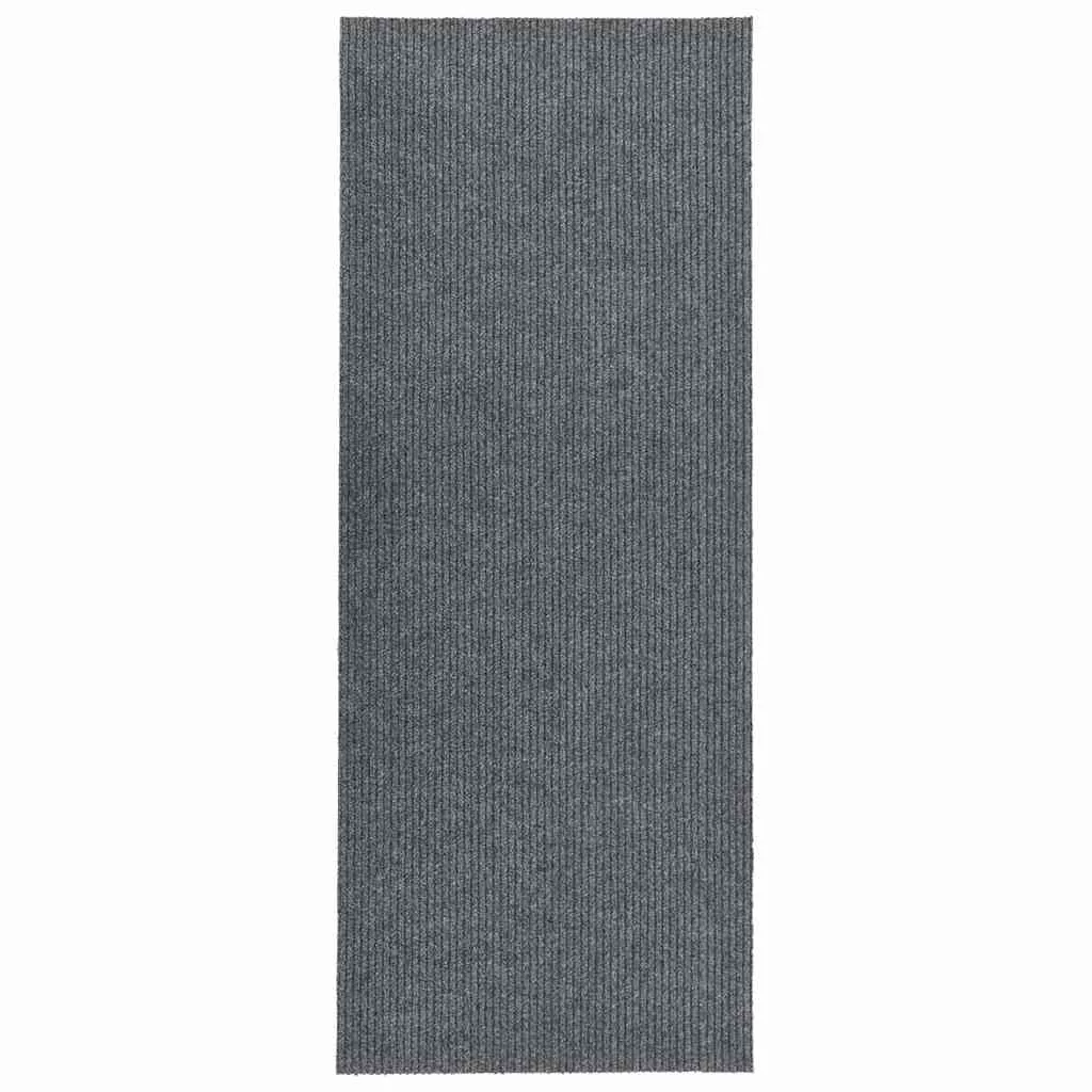vidaXL Dugi tepih za hvatanje nečistoće 100 x 300 cm sivi - Venlo