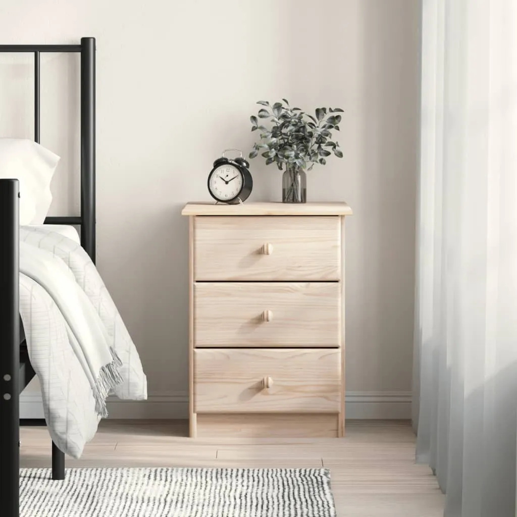 vidaXL Ormarić za cipele ALTA 41 x 35 x 55,5 cm od masivne borovine - Venlo
