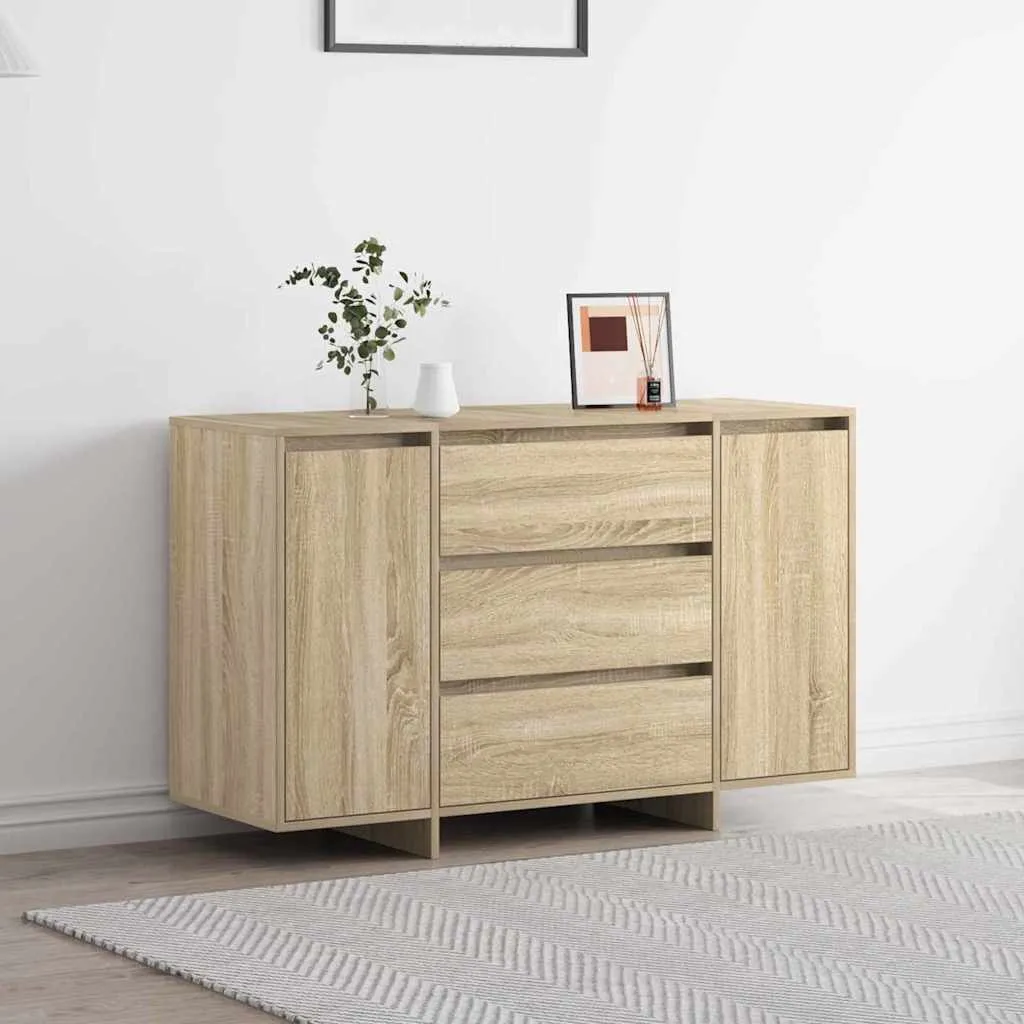 vidaXL Kreveta Sonoma hrast 120 x 41 x 75 cm Konstruirano drvo - Venlo