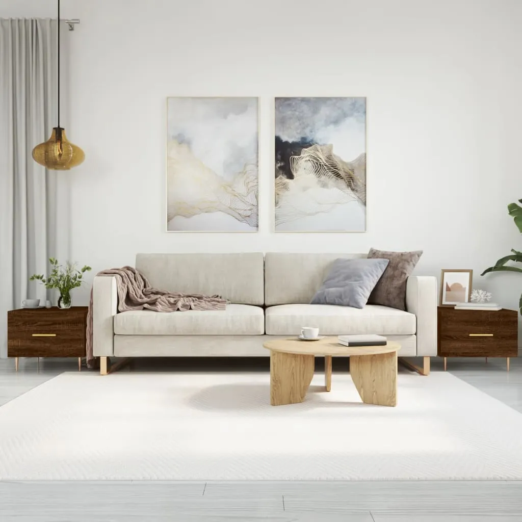vidaXL Stolići za kavu 2 kom boja hrasta 50x50x40 cm konstruirano drvo - Venlo