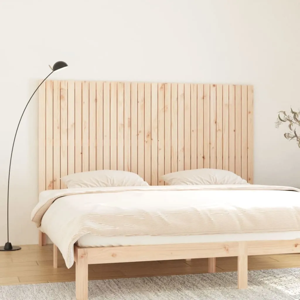vidaXL Zidno uzglavlje 204x3x110 cm od masivne borovine - Venlo