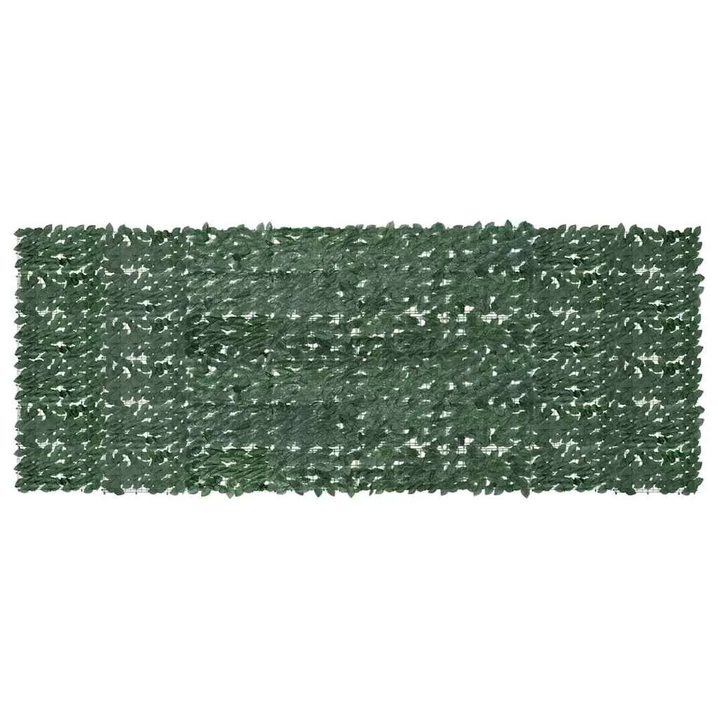 vidaXL Balkonski zastor s tamnozelenim lišćem 400 x 150 cm - Venlo