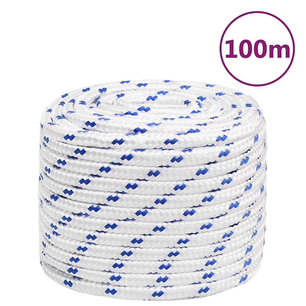 vidaxl brodski konop bijeli 16 mm 100 m od polipropilena - slika 1