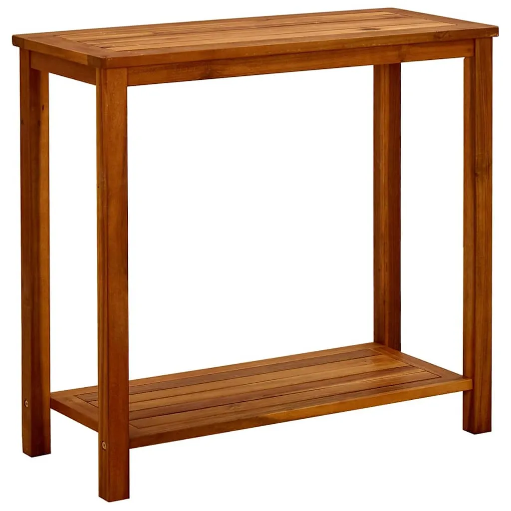 vidaXL Vrtni konzolni stol 80 x 35 x 75 cm od masivnog bagremovog drva - Venlo