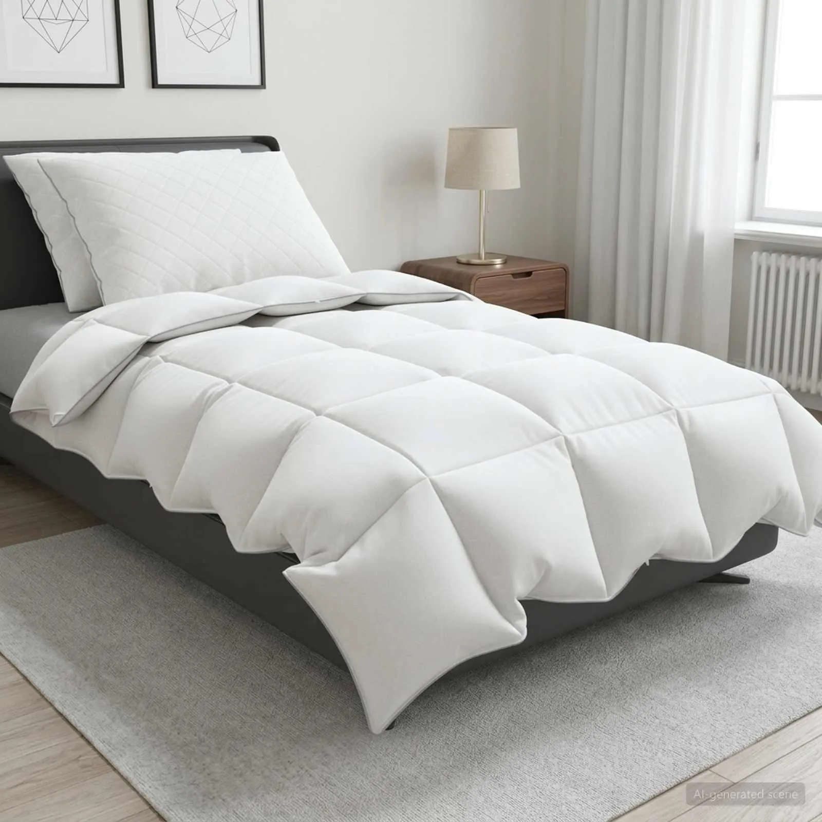 vidaXL 90% guska dol set FULDA 3 kom. 140 x 220 cm Sve sezone 210 GSM - Venlo