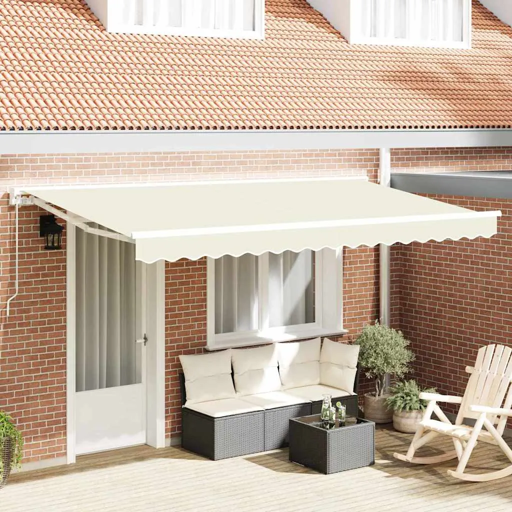 vidaXL Okvir tende Krem 350 x 200 cm Poliester s PU premazom - Venlo