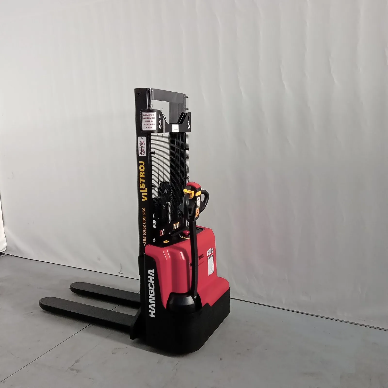 Pješački visokopodizni Elektro 1200 kg HANGCHA CDD12-WS - Zagreb