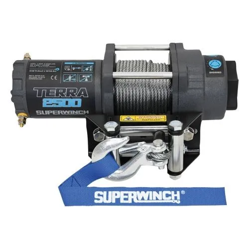 superwinch terra 2500, električno vitlo, 12 v - slika 1