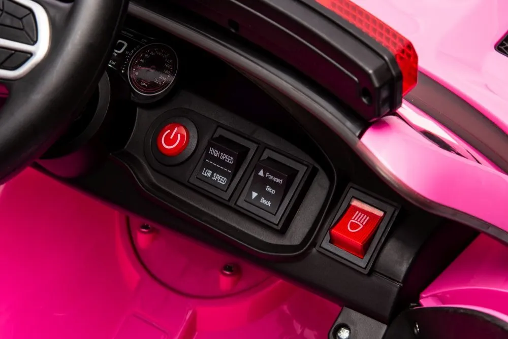 licencirani policijski auto na akumulator dodge charger - rozi - slika 18