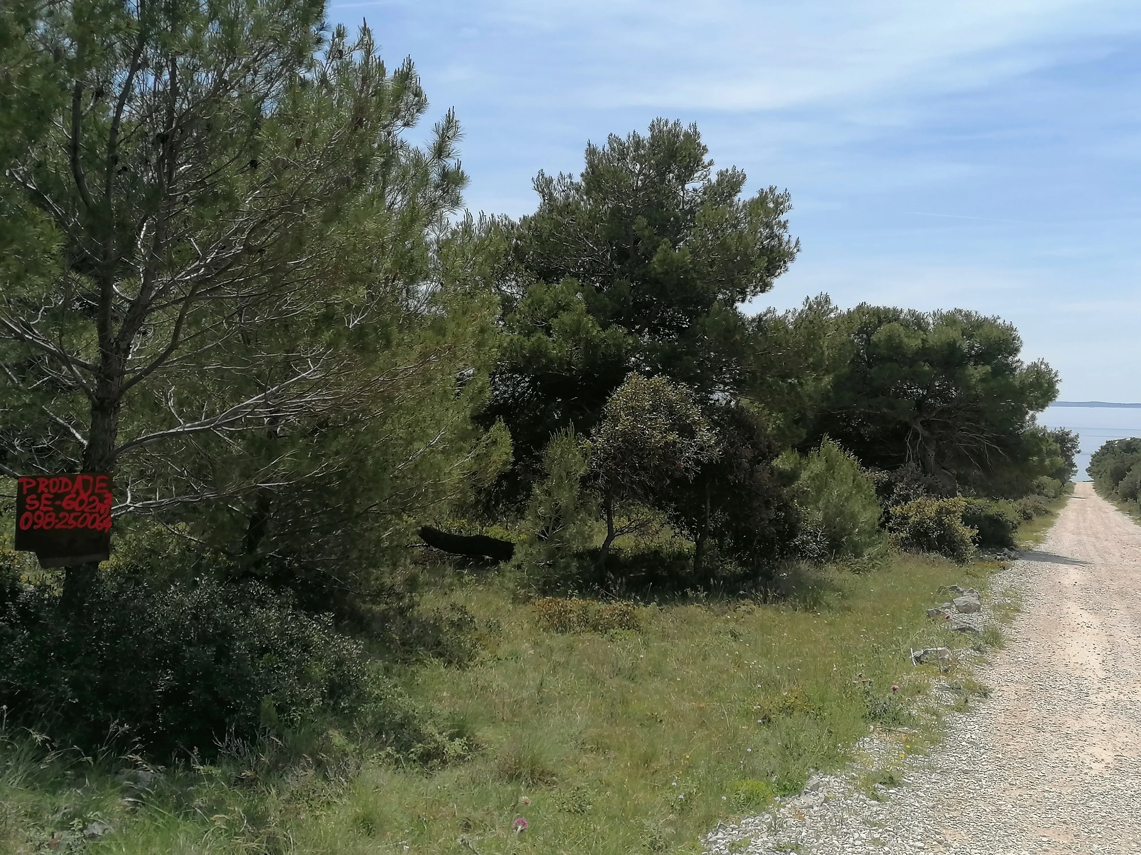 poljopr.atraktivno zemlj-pogled more 300m-južna strana-plaža lanterna - slika 7