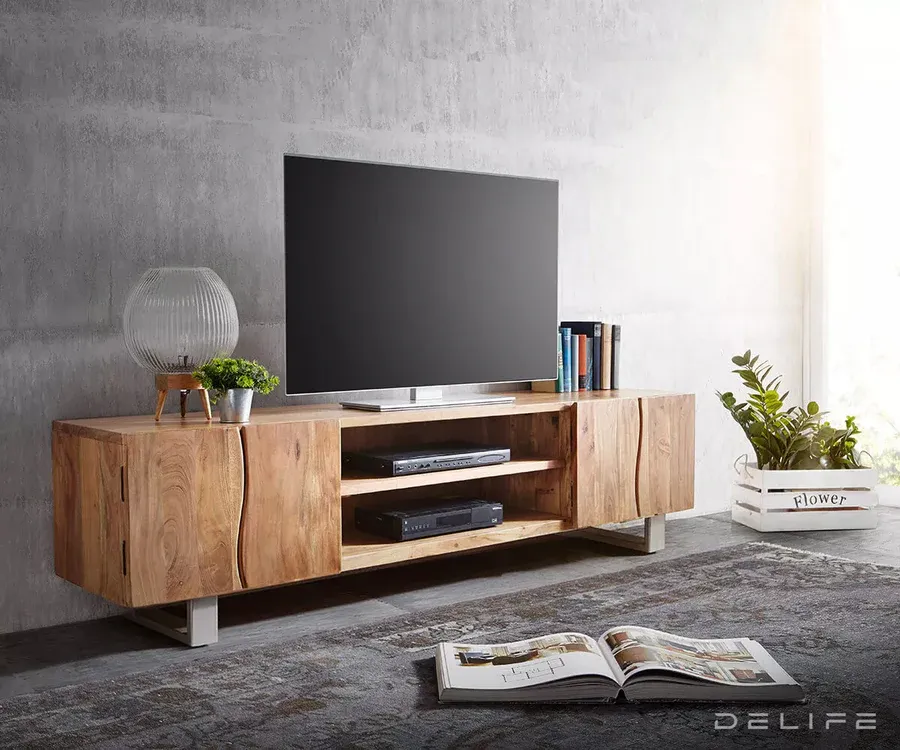 Komoda Live Edge, 200x46cm, Materijal: Bagrem - Čakovec