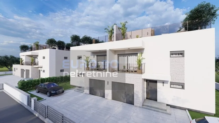 vodice/srima-novogradnja, duplex kuća s bazenom i garažom !!! (prodaja - slika 3