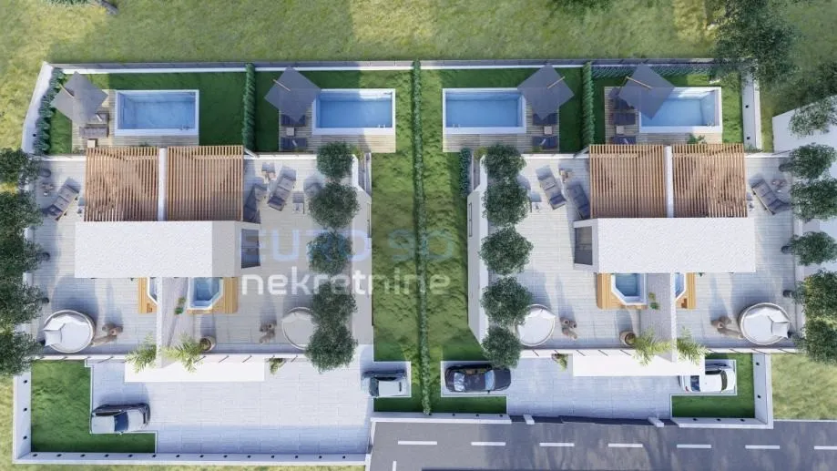 vodice/srima-novogradnja, duplex kuća s bazenom i garažom !!! (prodaja - slika 7