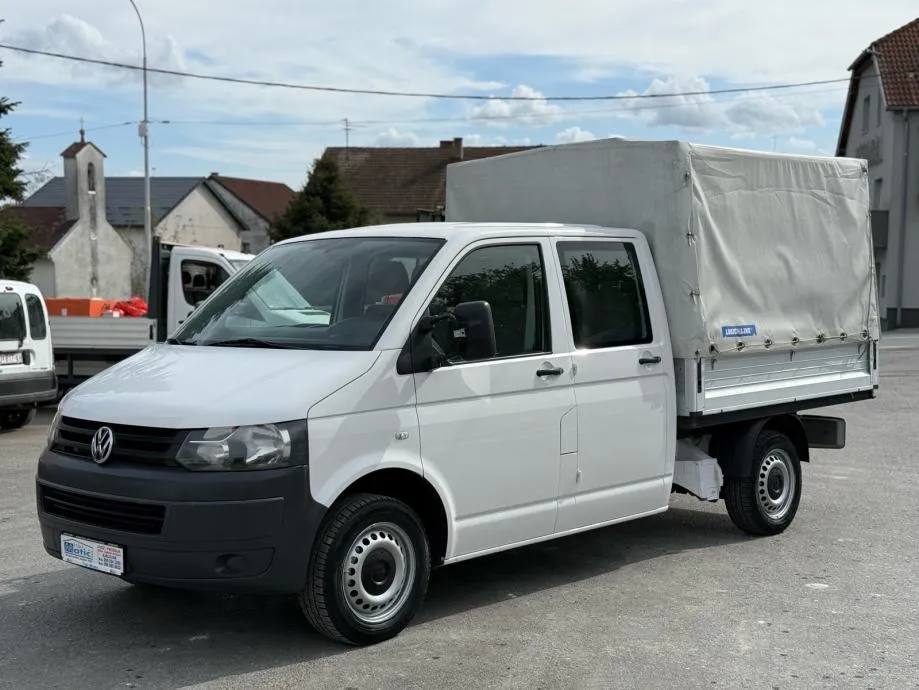 Volkswagen T5 dupla kabina sa ceradom, 2010 god.