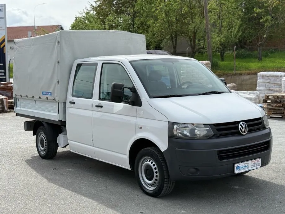 volkswagen t5 dupla kabina sa ceradom, 2010 god. - slika 6