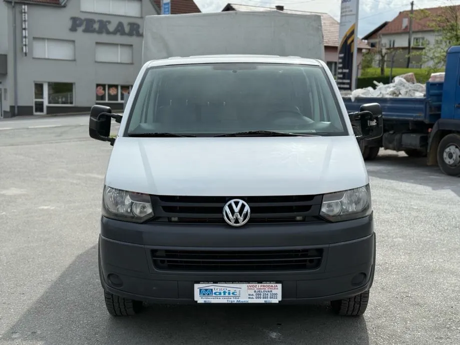 volkswagen t5 dupla kabina sa ceradom, 2010 god. - slika 8