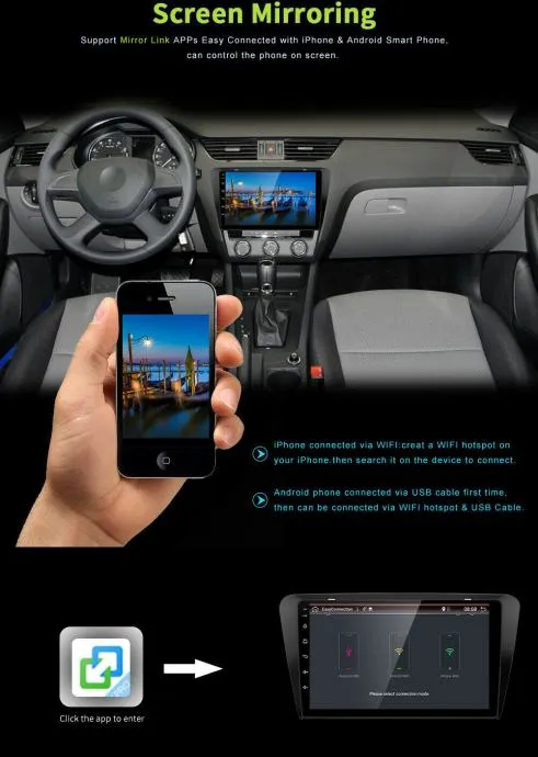 2din radio original škoda rapid android - slika 14