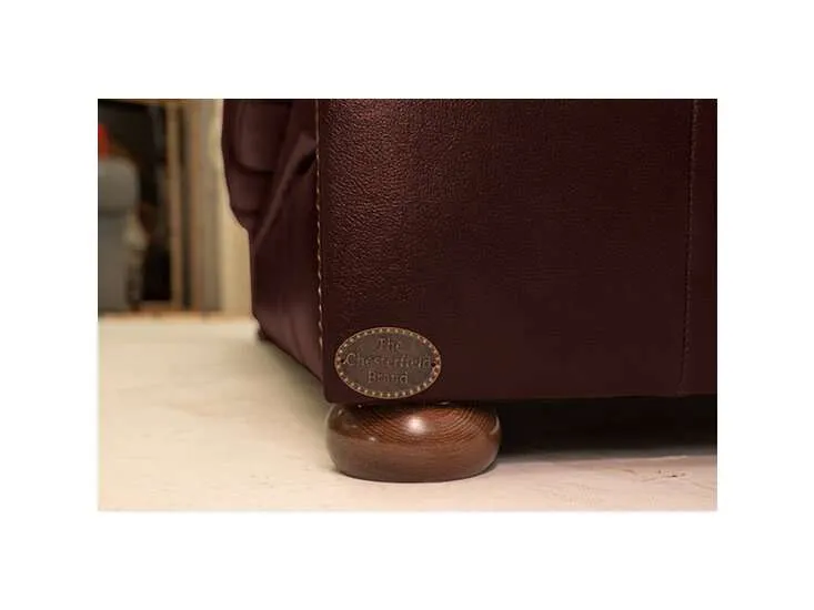 chesterfield kutna garnitura first class leather | cloudy red - slika 3